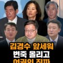 ＜민주당＞ 윤석열 정부는 국민의 시선을 김경수 사면복권에 돌려놓고 ,민주주의 파괴범들을한데 묶어 사면복권시켰다 이미지