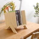 원목 스탠드 책꽂이 이미지