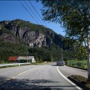 [노르웨이 #056] 노르웨이 자동차 여행과 크셰라그볼튼으로 향하는 1.5차선 도로 이미지
