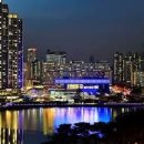 서울근교 야간 드라이브 코스 경기도 광교호수공원 야경 명소 이미지