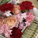 리빙플라워 | 대구 동성로/반월당 꽃집 추천 [리빙플라워] | 어버이날 용돈박스 꽃다발 후기