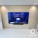 에코사운드 | 창원 북면 감계아내에코프리미엄 아파트 2차 거실 85인치 무타공벽걸이TV설치 후기 with 사운드바