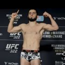 UFC 322 계체량 ㅡ아는사람 위주로 이미지