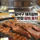 갈비둥지 | 대구 돼지갈비 맛집 갈비둥지 후기
