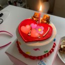 야미케이크 레터링 케이크 주문해봤어요!