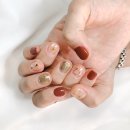 본죽산본사거리점 | 산본 네일아트 가을네일 완성!