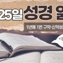 [가톨릭 성경 통독] 2월 25일 성경 읽기 | 로마서 4-6장 ・ 시편 55편 | 이미지