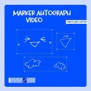 [피앤드스튜디오 𝙿& 𝚂𝚝𝚞𝚍𝚒𝚘] 마커 사인 비디오 MARKER AUTOGRAPH VIDEO 이미지