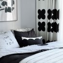 러브이즈 | 화이트앤블랙 무드로 우리집 침실에 완벽하게 스며든 뚜누 침대이불세트, 러브이즈유 베딩 세트 후기