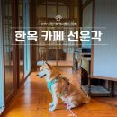 북한산 우이동 카페 선운각 애견 동반
