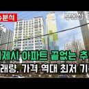 &#34;거제시 아파트 끝없는 추락중. 거래량은 4분의1토막, 매매가 역대급 폭락&#34; 경남 거제 APT 하락순위 TOP10 이미지