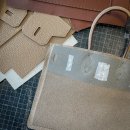 가죽으로 나만의 가방 만들기 | 가죽공예 제작 후기) 에르메스 버킨 25사이즈 가볍고 부드러운 토고 가죽으로 나만의 명품가방 만들기