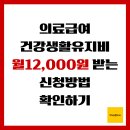 생활의 작은 변화, 정리수납 know-how 기초 | 의료급여 건강생활유지비, 월 12,000원 받는 신청방법 확인하기