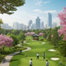 병성천 파크골프장 이미지