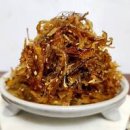 명엽채볶음 만드는법 명태채볶음 간단한 도시락반찬 마른반찬종류 이미지