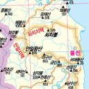 낙동 안일왕 쇠치지맥: 소광리 - 칠반목 - 쇠치봉 - 울진 은어교