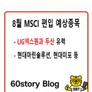 2025년 8월 MSCI 편입예상 종목 (LIG넥스원, 두산, HD현대마린솔루션, 현대미포, 현대건설, 레인보우로보틱스) 이미지