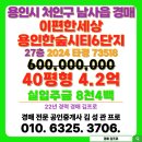 한숲시티6단지 | 이편한세상용인한숲시티6단지 아파트 경매 용인시 처인구 입찰 목록
