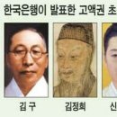 2007년 당시 5만원권 얼굴 후보 10인 이미지