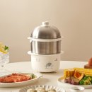 온리라이프(only life) | 계란찜기 추천 디온리 올스텐 2단 해외에서 유용한 30분 타이머 계란찜기 사용법 후기