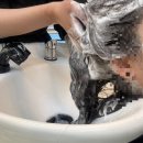 신대2길 | 순천미용실 모모제인헤어 카키브라운 염색 후기 ✨