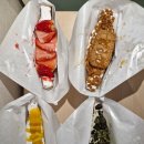 천안) 체험단X, 광고X 크림산도 (녹차, 딸기, 로투스, 망고) 4종 빙고래 리뷰