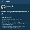 R LUM.R wants to collaborate with Kihyun💕 이미지