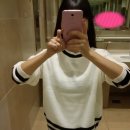 봉자샵 | [봉자샵 쇼핑몰] 나오랫동안(단가라배색니트 )- 상품후기