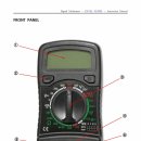 Multimeter EXCEL XL830L Instruction Manual, 사용설명서 이미지