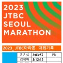 2023 JTBC마라톤 대회기록 이미지