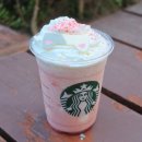 스타벅스 김해구산DT점 | 스타벅스 신메뉴 체리 블라썸 백도 크림 프라푸치노 스벅 메뉴 가격 후기