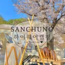 경남 벚꽃캠핑 애견동반 산청 하이웨이 캠핑장 내돈내산 후기