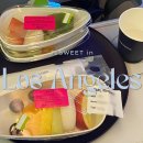 엘에이농장 | 다년간의 시차적응 꿀팁과 에어프레미아 LA행 기내식 과일식 후기(YP101)