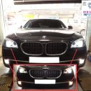 740 li 2009년 F01 F02 전기 엔젤아이 링마커 및 아이라인 눈썹 LED 화이트 안개등 및 제논 전구 6000k 화이트 작업 이미지