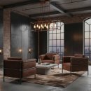 앤빌(Anvil) | [맞춤가구제작] 보자마자 반한 인더스트리얼 1인소파, 앤빌 클럽체어 후기 (카페의자, 철제가구)