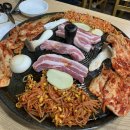 오동통솥뚜껑생삼겹살