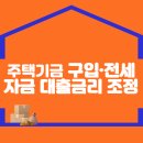 주택기금 구입·전세자금 대출금리 조정 이미지