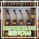 부산 바이올린 구입 수리 / 골든악기사 골든스트링 내돈내산 후기