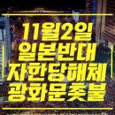 11월 2일 대학생들이 광화문에서 촛불을 드네요! 이미지