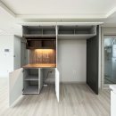 르노삼성자동차서비스코너부암점 | 부산 코너형 홈카페장 냉장고장 리폼 부암 서희스타힐스 시공 후기(로봇청소기장)