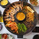 김천여중후문 (옥외1) | 청주 방서동 고기집 맛집 효자동솥뚜껑&amp;보리밥 삼겹살 갑오징어 숙회 후기