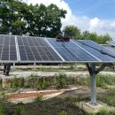 경사로 태양광발전소 이미지