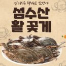 ＜가을철 수산물＞ 빙장 활꽃게 /돌문어 /활전복 /새우 /붕장어 /뿔소라 /홍합 /바지락 /피데기 판매중 이미지