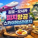 피치PC | 김포-오사카 피치항공 &amp; 김포공항 스카이허브라운지 후기