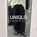 해뜨는댕 | [UNIQLO] 유니클로 항아리 핏 볼륨 팬츠 비교 후기 (코튼 볼륨 이지 팬츠, 울트라 스트레치 액티브...