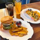 꿉자버거 | 파주버거 문산핫도그 파주버거 꿉자 파주점 문산달인버거 세트, 치즈핫도그 세트 솔직후기