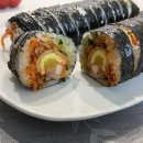 밥풀김밥&라면