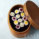 나들이 도시락으로 일식 김초밥 이미지