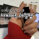이쁜것들 | 이쁜 웨딩 네일팁 추천 사비에르 네일팁 셀프 네일 솔직후기