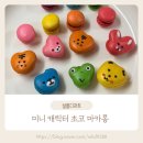 설롱디저트 | 밀가루 없는 100% 아몬드 가루 마카롱 설롱디저트 캐릭터 미니 마카롱 배송 후기